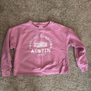 Anthropologie Pink Austin Sweatshirt